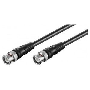 Przewód Goobay Kabel łączący BNC (RG58), ekranowany - Długość kabla 0.5 m