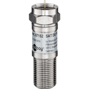 Goobay Ogniwo tłumiące do instalacji satelitarnych 10 dB