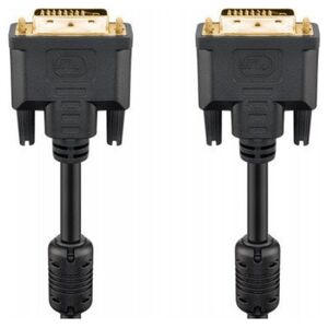 Kabel Goobay Kabel DVI-D Full HD Dual Link, pozłacany - Długość kabla 1.8 m