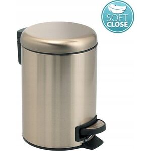 Kosz na pranie Sourcing POTTY PEDAL BIN 5 LT MATT GOLD