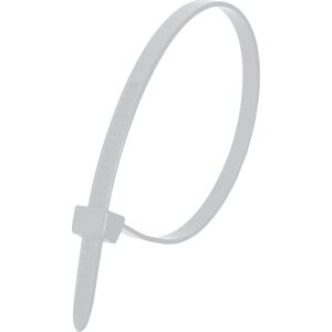 Dedra Nylonowe opaski zaciskowe białe 7,6x370mm (100szt.)