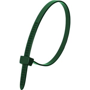 Dedra Nylonowe opaski zaciskowe zielone 2,5x200mm (100szt.)