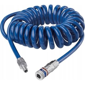 Sourcing Spiral hose with connectors CEJN Esafe 6.5x10mm 4m, blue
