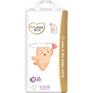 MULIMI MULIMI diapers M, 6-11kg, 46 pcs