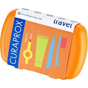 Curaprox CURAPROX TRAVEL SET POMARAŃCZOWY
