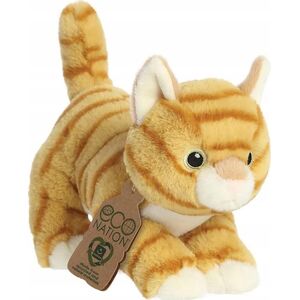 ECO NATION AURORA Eco Nation Plush Orange Tabby, 15 cm