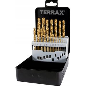 Wiertło Sourcing 19-piece drill set RUKO Terrax HSS-G TiN