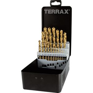 Wiertło Sourcing 25-piece drill set RUKO Terrax HSS-G TiN