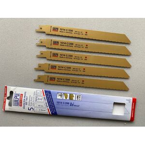 Wilpu Saws for wood, plastic WILPU 135/150 5 pcs. 180mm 1014C/200