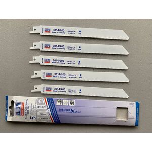 Wilpu Saws for steel and stainless steel. for steel WILPU, 5 pcs 180mm 3014/200