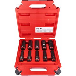 Milwaukee 10 Piece Long Impact Head Set MILWAUKEE SHW 1/2&quot|