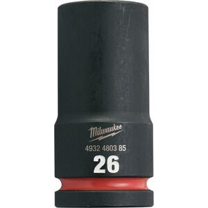 Milwaukee MILWAUKEE IMPACT SOCKET. 3/4" 26mm LONG