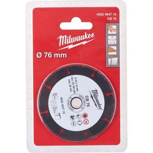 Milwaukee Carbide disc MILWAUKEE CB 76 76x10mm