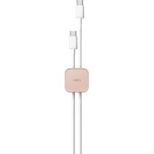 Podstawka Uniq UNIQ Pod samoprzylepny organizer do kabli zestaw 8szt różowy/blush pink