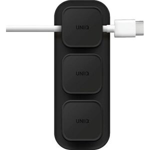 Podstawka Uniq UNIQ Pod Mag magnetyczny organizer do kabli + baza ciemnoszary/charcoal dark grey