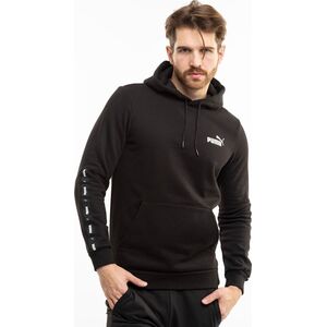 Puma Bluza męska Puma ESS  Tape Hoodie FL czarna 849040 01 L