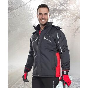 Kurtka męska Ardon WINTER JACKET ARDON PHILIP BLACK-GREY L
