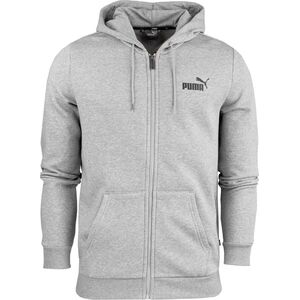 Puma Bluza męska Puma ESS Small Logo FZ Hoodie FL szary 586702 03 S