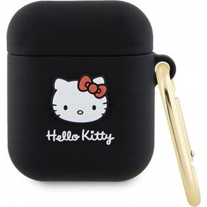 Sourcing Hello Kitty HKA23DKHSK Airpods 1/2 cover black/black Silicone 3D Kitty Head