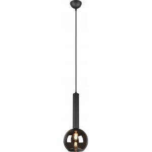 Lampa wisząca Sourcing PENDANT LIGHT CLAYTON E27 MATT BLACK