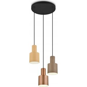 Lampa wisząca Sourcing PENDANT LAMP AGUDO 3-PC E27 MULTICOLOR