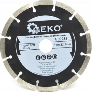 Geko Tarcza diamentowa segmentowa 150mmx22,2mm (50)