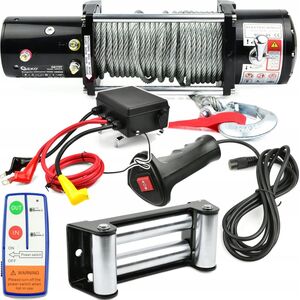 Geko Wyciągarka elektryczna 12V 12000LB (1)