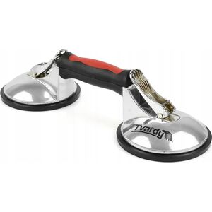 Tvardy Uchwyt-Przyssawka do szyb ALU 2x125mm 120kg (20)