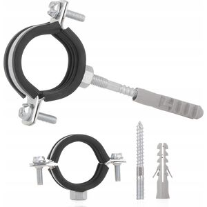 Geko Obejma metalowa z gumą do rur 6/4" 47-51mm (100)