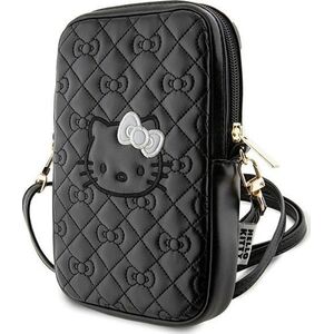 Sourcing Hello Kitty Handbag HKPBPEKHBPK black/black Quilted Bows Strap