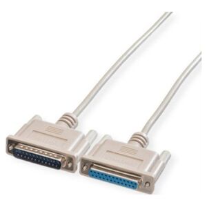Roline Kabel ROLINE RS232 D25 M/F, 4,5 m