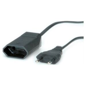 Kabel zasilający Bachmann BACHMANN Przedłużacz Euro 230V/2.5A, czarny, 3 m