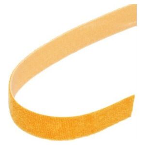 Organizer Velcro VELCRO ONE-WRAP rzep nieperforowany na rolce, 20 mm, żółty, 25 m