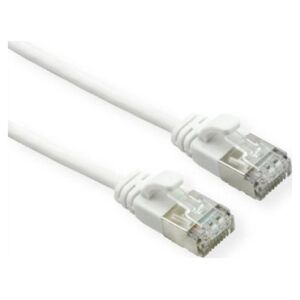 Roline ROLINE F/UTP DataCenter Patchkabel Cat.6A (Class EA), LSOH, extra dun, wit, 1,5 m