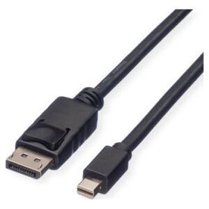 Kabel Roline ROLINE GREEN Kabel DisplayPort, DP męski - Mini DP męski, TPE, czarny, 5 m