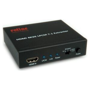 Adapter AV Roline ROLINE HDMI 4K Audio Extractor LPCM 7.1