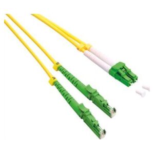 Roline ROLINE kabel światłowodowy duplex 9/125m OS2, LSH/LC, APC polerowany, LSOH, żółty, 3 m
