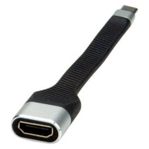 Adapter AV Roline ROLINE Display Adapter USB Type C - HDMI, M/F, 0,13 m