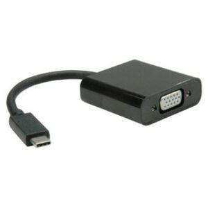 Adapter AV Value VALUE Beeldschermadapter USB typu C - VGA, Audio