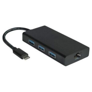 Adapter USB Value VALUE Konwerter USB 3.2 Gen 1 typu C na Gigabit Ethernet + hub