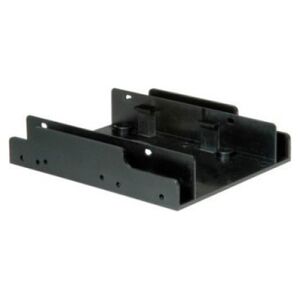 Roline ROLINE Adapter montażowy, ramka 3,5 cala dla 2x 2,5 HDD, czarny