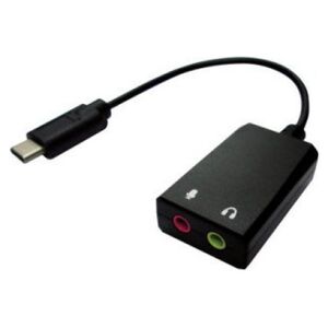 Adapter AV Value VALUE Adapter USB typu C - 2x 3,5 mm audio, męski/żeński, 0,13 m