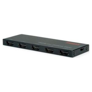 Roline Rozgałęźnik wideo ROLINE HDMI, ultracienki, 4-kierunkowy