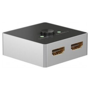 Goobay Ręczny przełącznik HDMI 2 do 1 (4K @ 60 Hz)