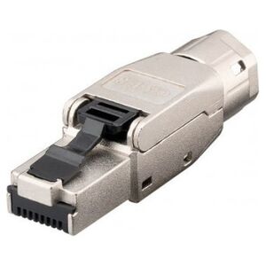 Goobay RJ45 złącze CAT 8.1, ekranowane STP, do montażu bez użycia narzędzi