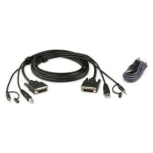 Kabel Aten ATEN 2L-7D02UDX2 Zestaw kablowy USB DVI-D Dual-Link Secure KVM