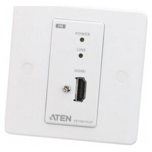 System przekazu sygnału AV Aten ATEN VE1801EUT HDMI HDBaseT-Lite EU Wall Plate