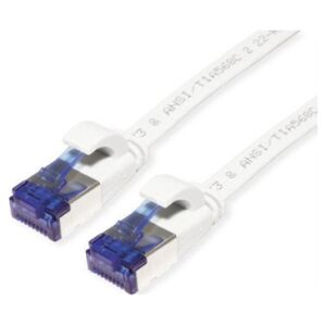 Value Patchkabel VALUE FTP, Cat.6A (Class EA), extra plat, wit, 2 m