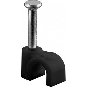 Organizer Goobay Obejma kablowa TechdatGeneralDiameterMET] mm, czarny - średnica 4 mm