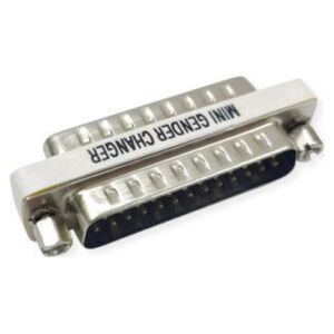Value VALUE Mini Gender Changer, DSUB 25pin. M/M